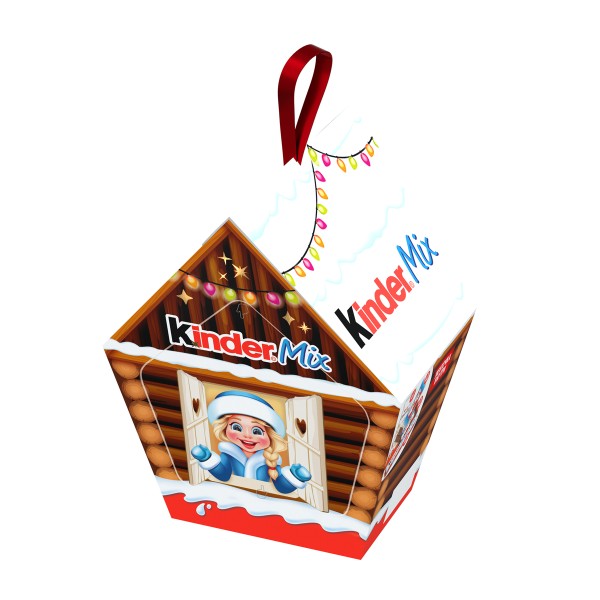 Подарок новогодний Kinder Mix Кормушка для птиц 99,7 г