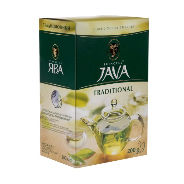 Чай зеленый Принцесса Ява традиционный 200г