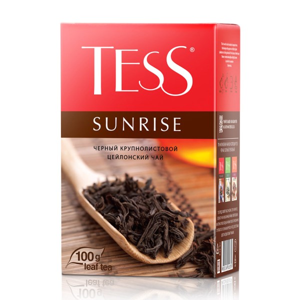 Чай черный Tess Sunrise 100г