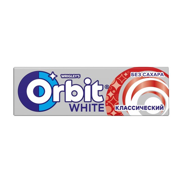 Жевательная резинка Orbit White 13,6г классический