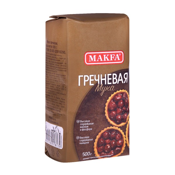 Мука гречневая Макфа 500г