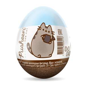 Яйцо шоколадное Mega secret Pusheen 20г