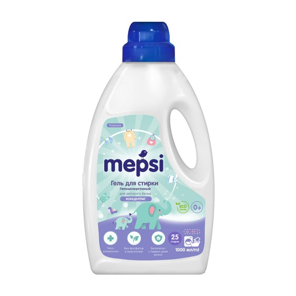 Гель для стирки детского белья Mepsi 1л