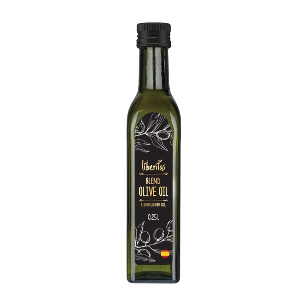 Масло оливковое Premium Blend c добавлением подсолнечного 49% 0,25л Liberitas