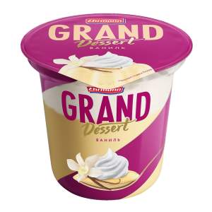 Пудинг Grand dessert 4,7% 200г ваниль БЗМЖ