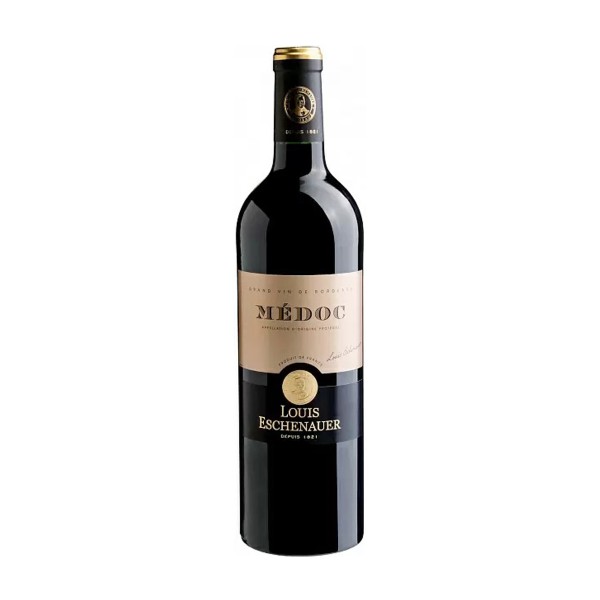 Вино красное сухое Medoc Louis Eschenauer 13,5% 0,75л