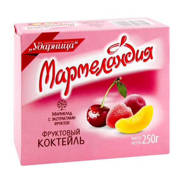 Мармелад Мармеландия Фруктовый коктейль 250г