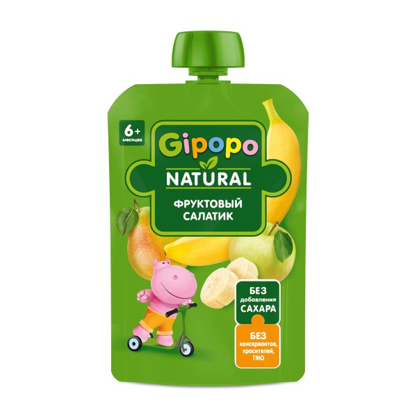 Пюре фруктовый салатик Gipopo 90г