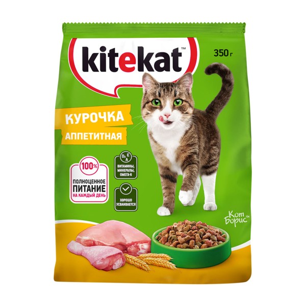 Корм для кошек Kitekat 350г курочка аппетитная