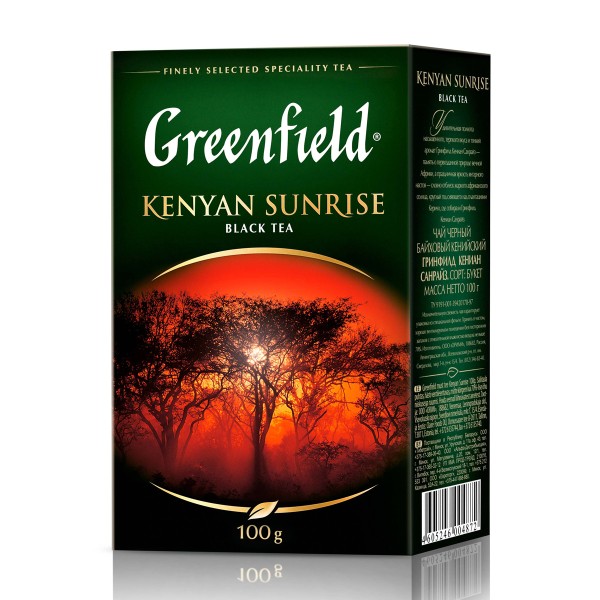 Чай черный Greenfield Kenyan Sunrise 100г