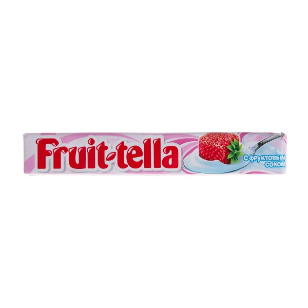 Конфеты жевательные Fruittella 41г клубничный йогурт