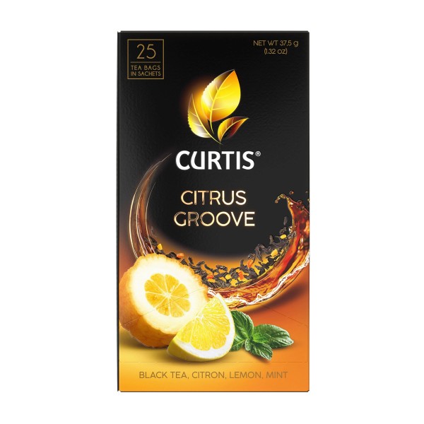 Чай черный Curtis Citrus Groove 25пак