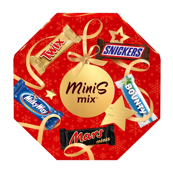 Новогодний подарок Mix minis восьмиугольник 262г