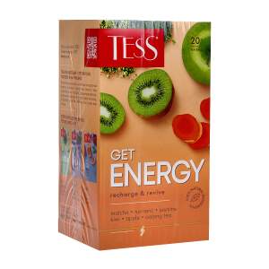 Чай зеленый Tess Get Energy 20пак