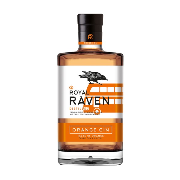 Джин Royal Raven Orange Россия 40% 0,5л