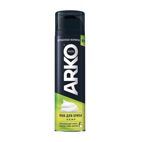 Пена для бритья Arko Men 200мл soothing hemp