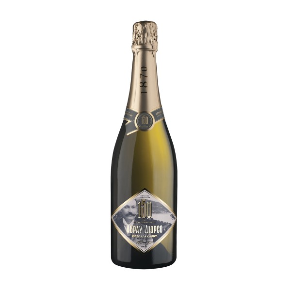 Вино игристое белое сухое Абрау Дюрсо Премиум Victor Dravigny Brut 12% 0,75л