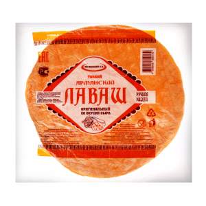 Лаваш армянский Оригинальный со вкусом сыра ИП Меликян 210г