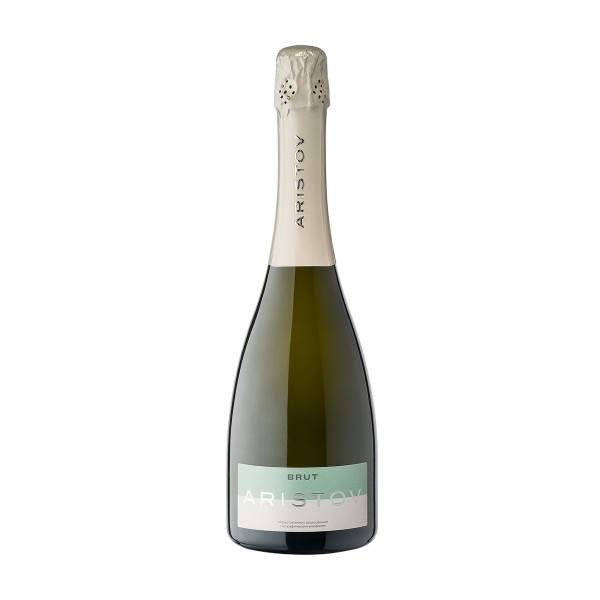 Вино игристое белое брют Aristov Blanc Brut 10,5-12,5% 0,75л