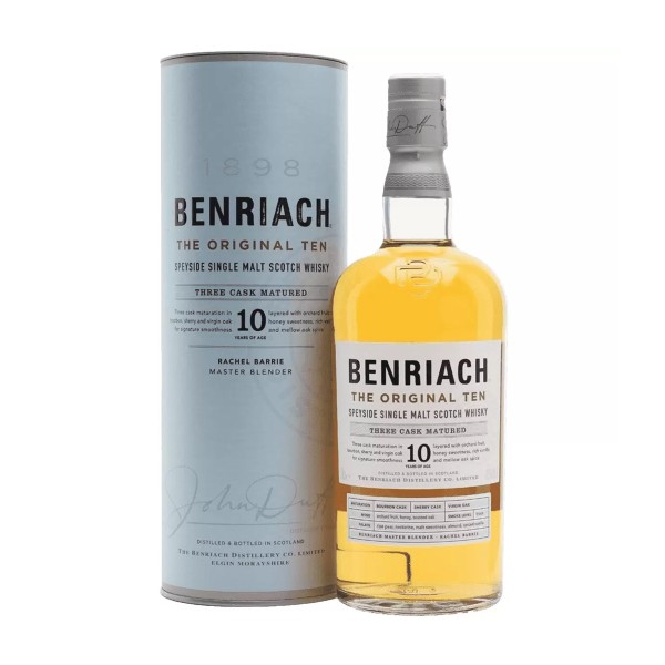 Виски BenRiach The Original Ten 40% 0,7л (подарочная упаковка)