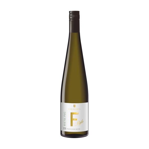 Вино белое полусухое F-Style Riesling 13% 0,75л