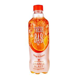 Напиток сильногазированный Fresh Bar 0,48л оранж бласт
