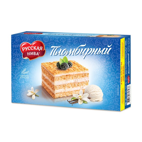 Торт Пломбирный Русская нива 300г