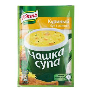 Суп куриный Чашка супа Knorr 13гр с лапшой