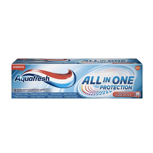 Паста зубная Aquafresh All-In-One Protection 75мл