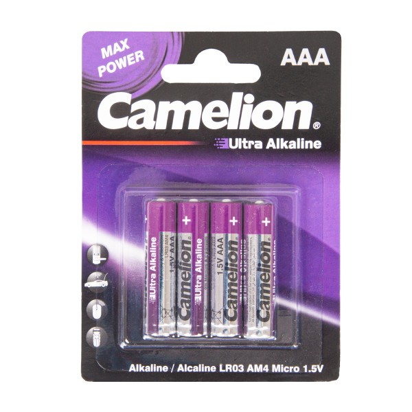 Батарейка Camelion Ultra LR03 4шт