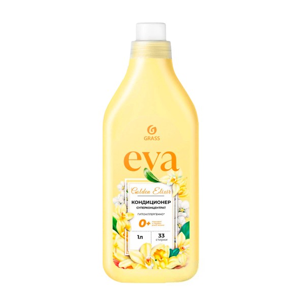 Кондиционер для белья Eva 1л Grass golden elixir