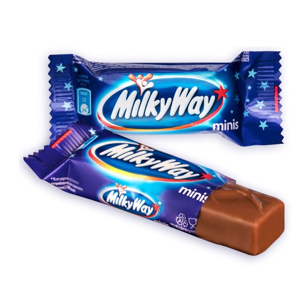 Батончик шоколадный Milky Way Minis 176гр
