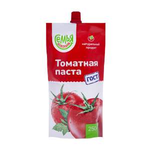 Паста томатная Семья Довольна 250г