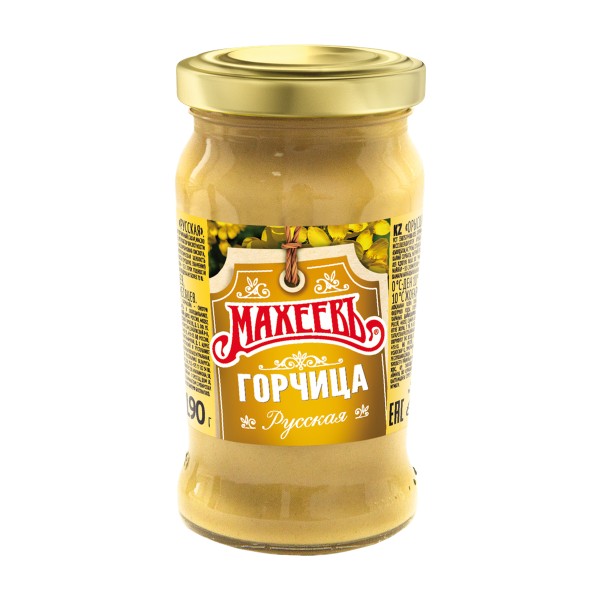 Горчица Махеев русская 190г