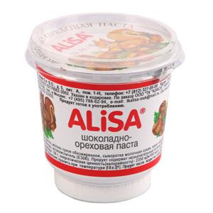 Паста Alisa 350г шоколадно-ореховая