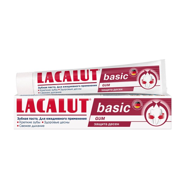 Паста зубная Lacalut basic gum 75мл