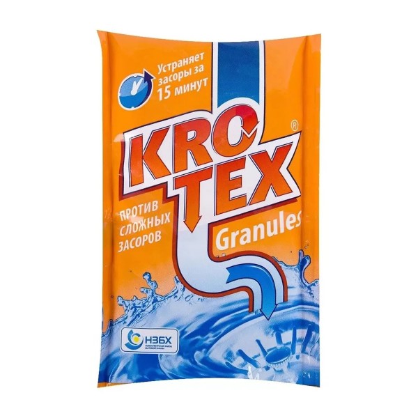 Средство Krotex Granules для чистки труб 90г