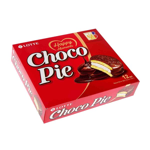 Печенье Choco Pie Lotte 12штХ28г