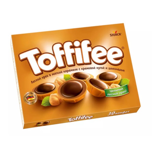 Конфеты шоколадные Toffifee 250гр