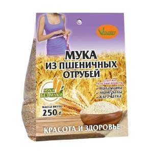 Мука из пшеничных отрубей Витадиет250г
