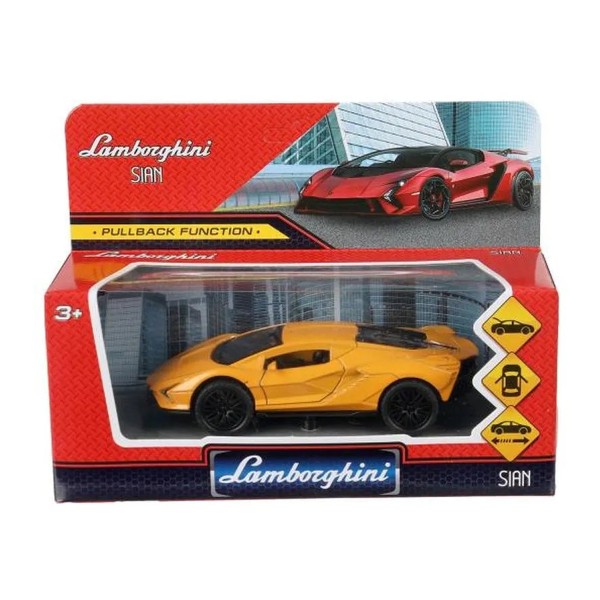 Машина Lamborghini Ssian металлическая инерционная 12см Технопарк