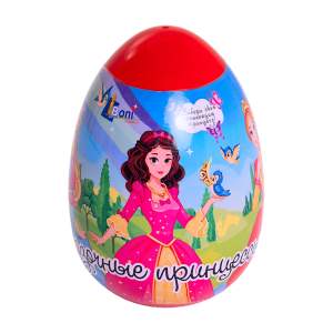 Яйцо Сказочные принцессы с сюрпризом Boni 93г