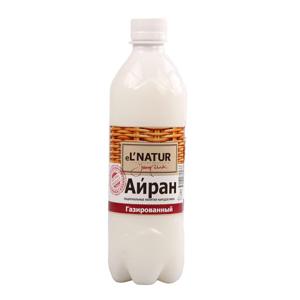 Напиток кисломолочный газированный Айран 1,7% El'natur 0,5л БЗМЖ