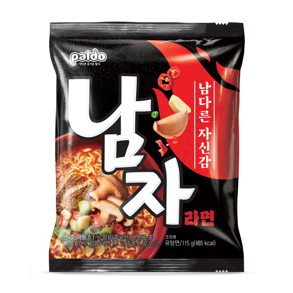 Лапша быстрого приготовления Намчжа Рамен острая с приправами 115г