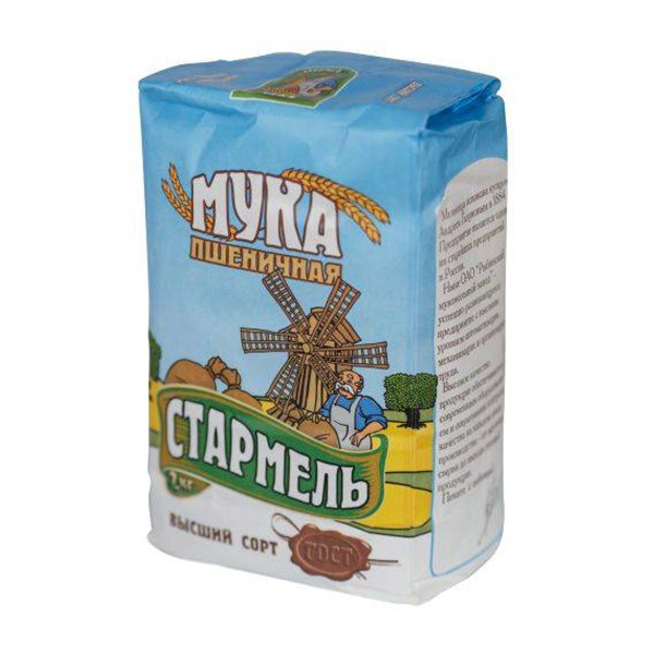 Мука пшеничная Стармель высший сорт 2кг