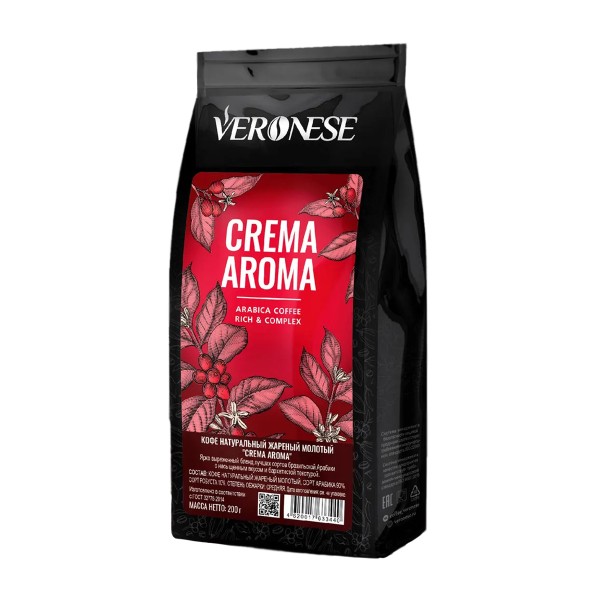 Кофе молотый Veronese Crema Aroma 200г