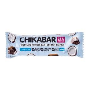 Батончик Chikabar глазированный Chikalab 60г кокос