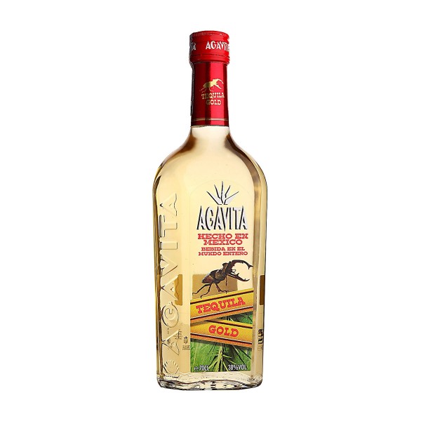 Напиток спиртной Tequila Agavita Gold 38% 0,7л