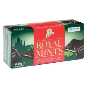 Шоколад темный Royal Mints Halloren 200г перечная мята
