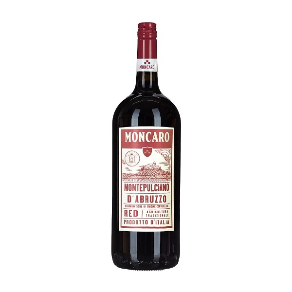 Вино Moncaro Montepulciano d'Abruzzo красное сухое 1,5л 12,5%